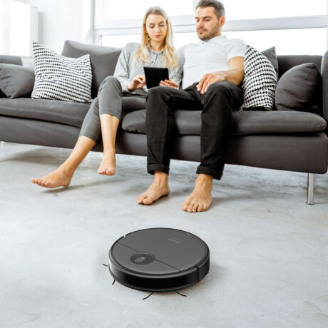 Aspiradora Robot y Trapeadora Automática AIWA 4000Pa con Filtro HEPA AW-AMI5