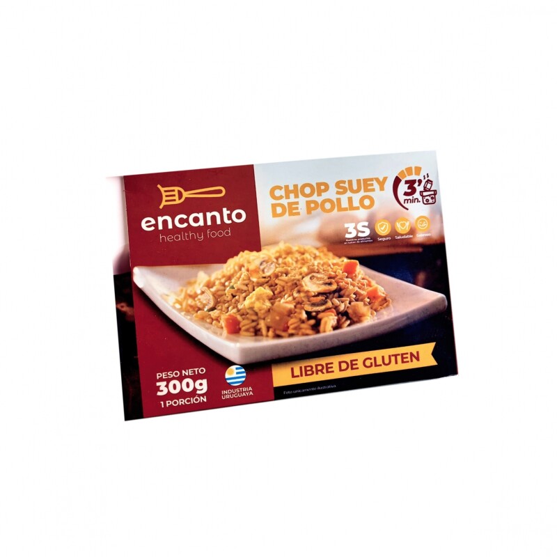 Chop Suey de Pollo c/Arroz Encanto (bolsa pouch) - 300 gr Chop Suey de Pollo c/Arroz Encanto (bolsa pouch) - 300 gr