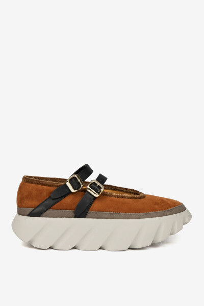 ZAPATO TURA BALLET Camel