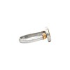 Anillo Profesión Radioterapia-Plata y Oro-Sin Piedra-AP5014 sinpiedra