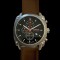 Reloj Mauer Sandblasted Silver 44 mm Leather