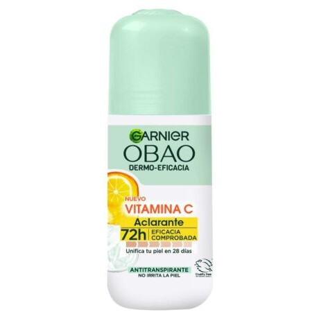 GARNIER OBAO DESODORANTE ROLL ON DERMO WOMEN VITRAMINA C 65gr GARNIER OBAO DESODORANTE ROLL ON DERMO WOMEN VITRAMINA C 65gr