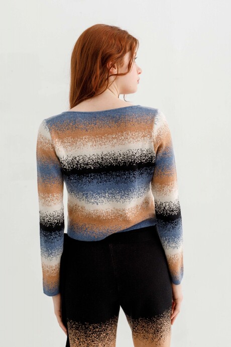 Suza Knitted Top Azul