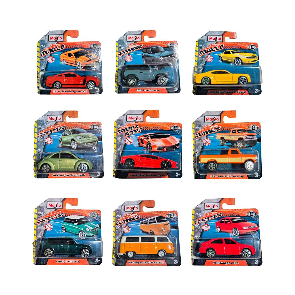 Autos Maisto Fresh Metal Escala 1:64 Diseños Surtidos 