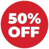 Promoción 50% OFF