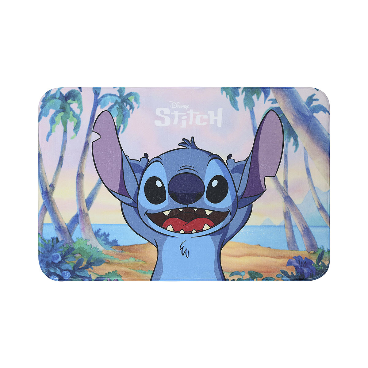 Alfombra con Memoria Stitch 77 x 117 cm - LILA 