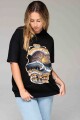 REMERA MORNING SURF OVER TEE J-negro