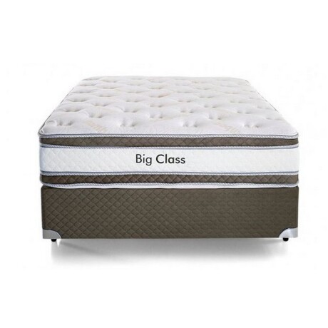 SOMMIER 2 PLAZAS BIG CLASS RESORTE HERVAL SOMMIER 2 PLAZAS BIG CLASS RESORTE HERVAL