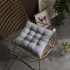 Almohadon Cuadrado Para Silla Eames Butaca Auto Colores Variante Gris