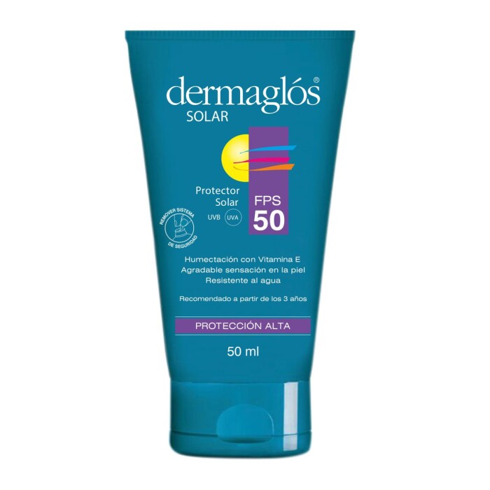 DERMAGLOS SOLAR FPS 50 EMULS. POMO X 50 única