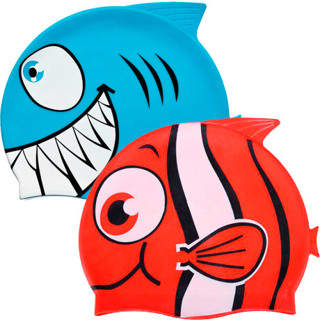Gorra Natación Infantil Silicona Animales P/Piscina Gorra Natación Infantil Silicona Animales P/Piscina