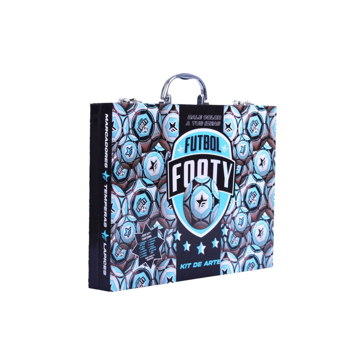 SET50 - Valija Kit De Arte Footy Diseño Futbol 