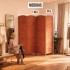 Biombo Divisor Separador Ambientes 4 Paneles Rattan 180m Rattan Imback Color Marron Cedro Biombo Divisor Separador Ambientes 4 Paneles Rattan 180m Rattan Imback Color Marron Cedro