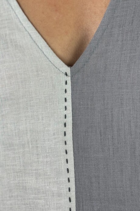 VESTIDO TOSCANA Gris