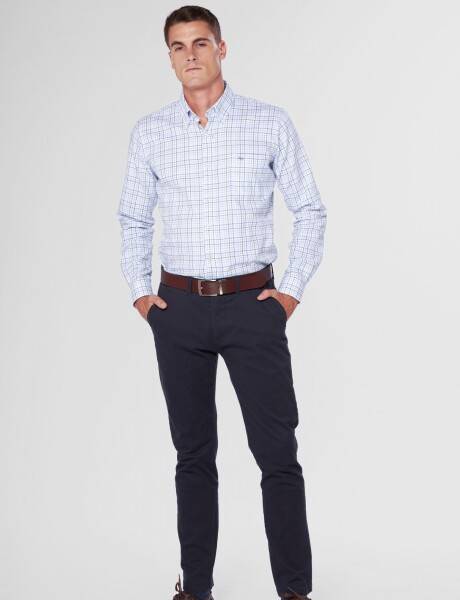 PANTALÓN SKINNY CON SPANDEX Azul