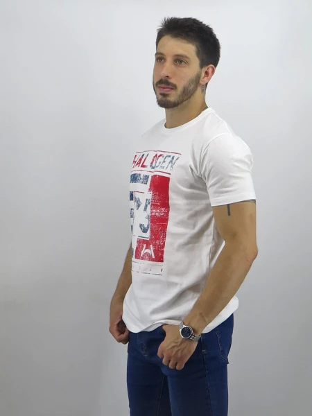 T-SHIRT HALOGEN S20 75 BLANCO