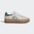 Championes Adidas Gazelle Bold Blanco
