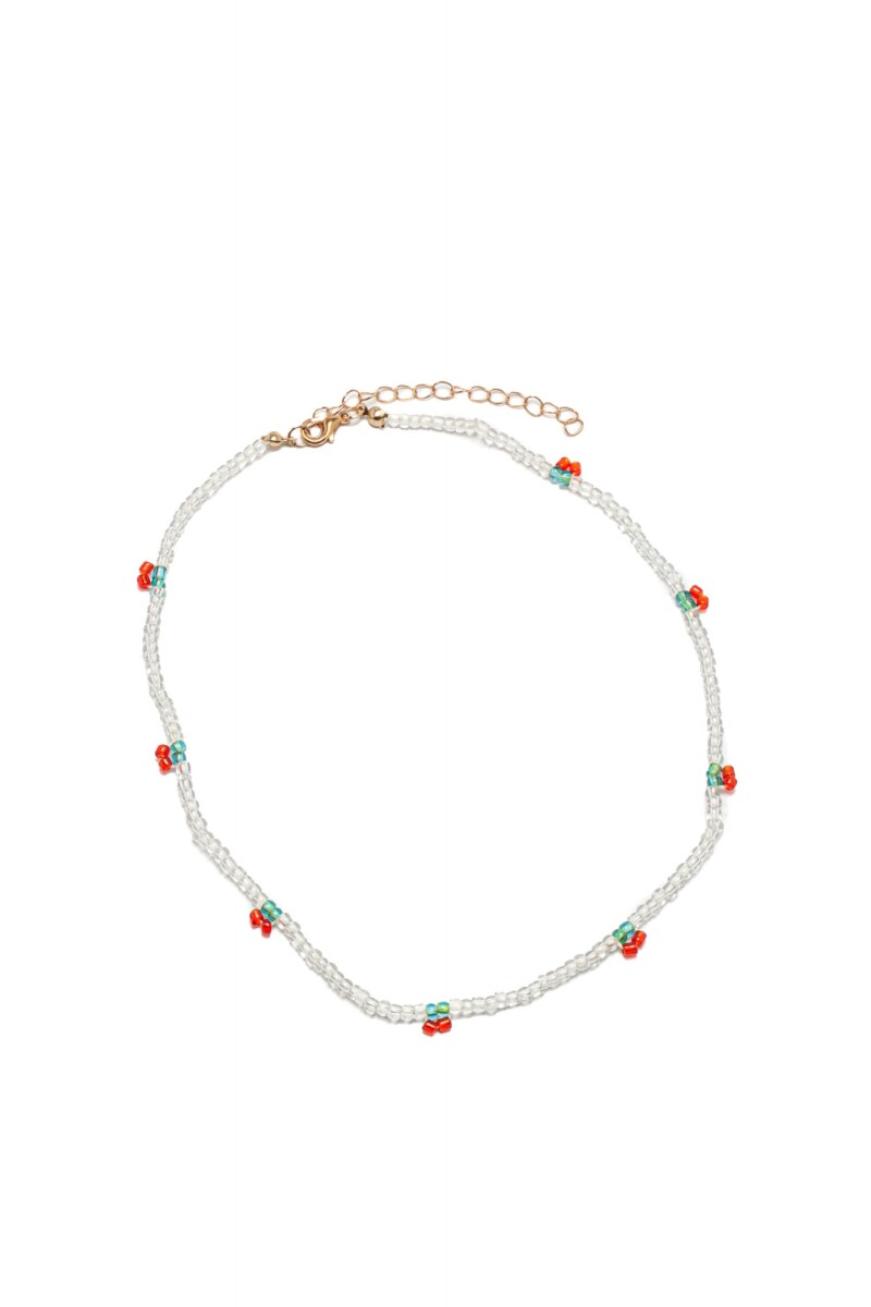 Collar Cherry - Blanco 