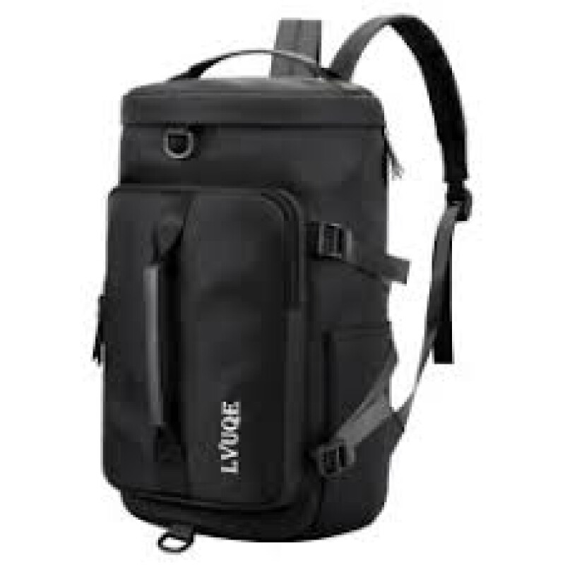 BOLSO MOCHILA IMPERMEABLE NEGRO