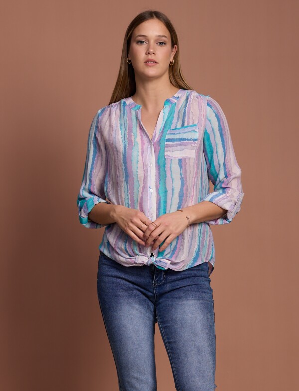 Blusa Spring LAVANDA/MULTI