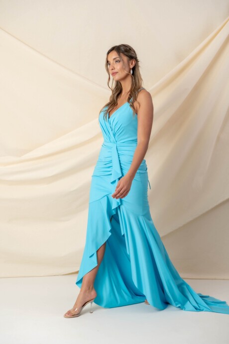 VESTIDO MELANIE Celeste