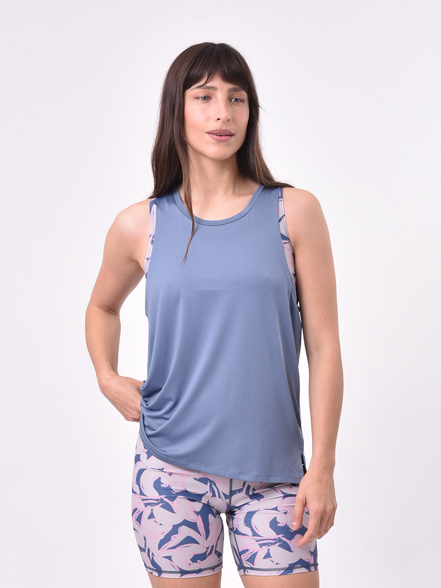 MUSCULOSA KHUITEN - AZUL PIEDRA 
