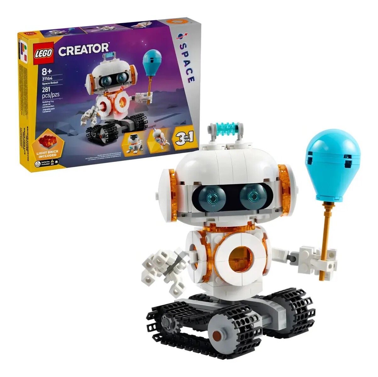 LEGO Creator Robot Espacial 3 en 1-8+ 