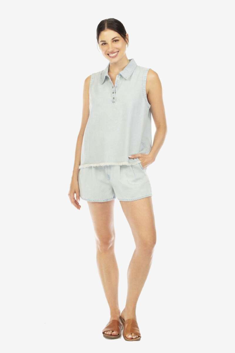 POLO DENIM Azul