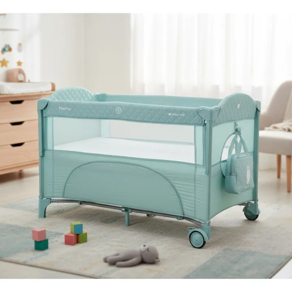 Practicuna colecho MILKWAY KIKKABOO verde agua