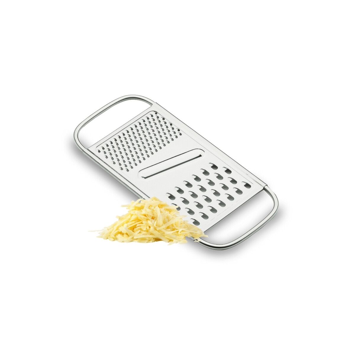 Rallador Plano de 3 Usos de Acero Inoxidable 