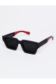 Lentes Tiwi Tokio Rubber Black With Red Tips With Black Lenses (flat+ar)