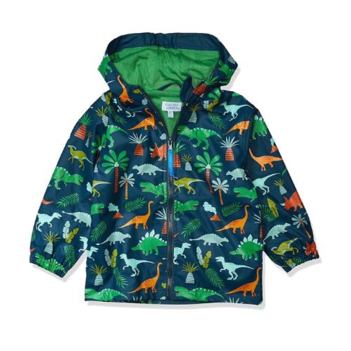 CAMPERA IMPERMEABLE 4T - DINO VERDE - Campera Impermeable 4t - Dino Verde 