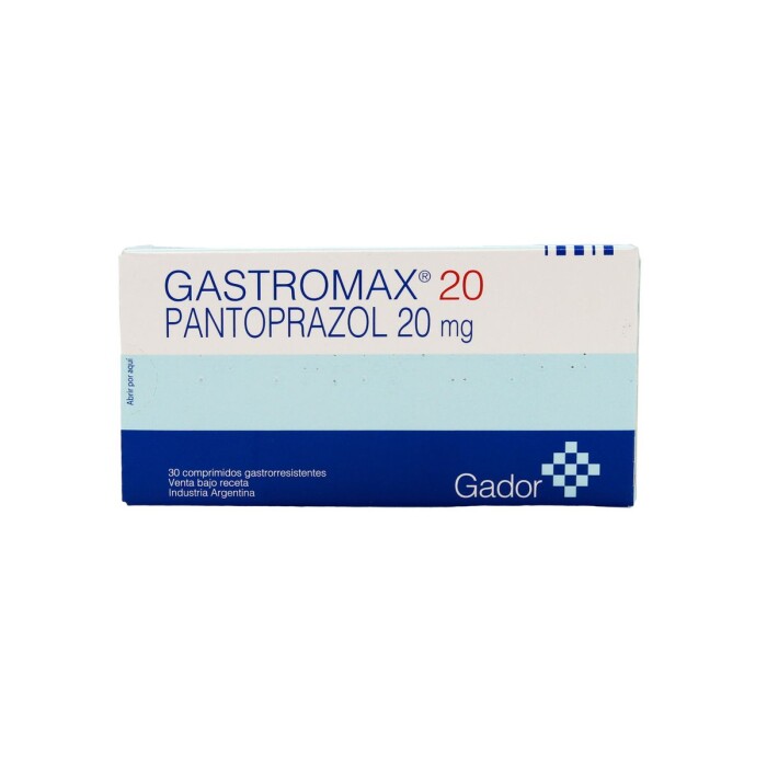 GASTROMAX 20 MG. CJ X 30 COMP. REC. única