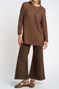Sweater Texturado Chocolate