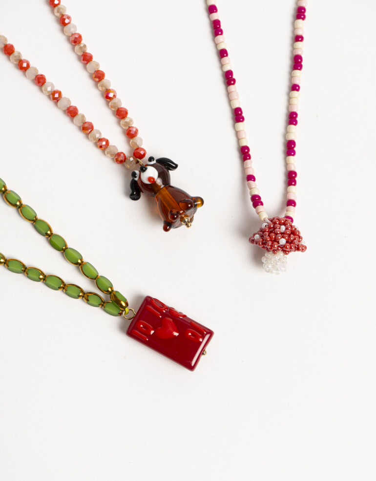Collares Cortos Color Collar Corto Mystery Box Día Del Amigo - Combinacion Multicolor