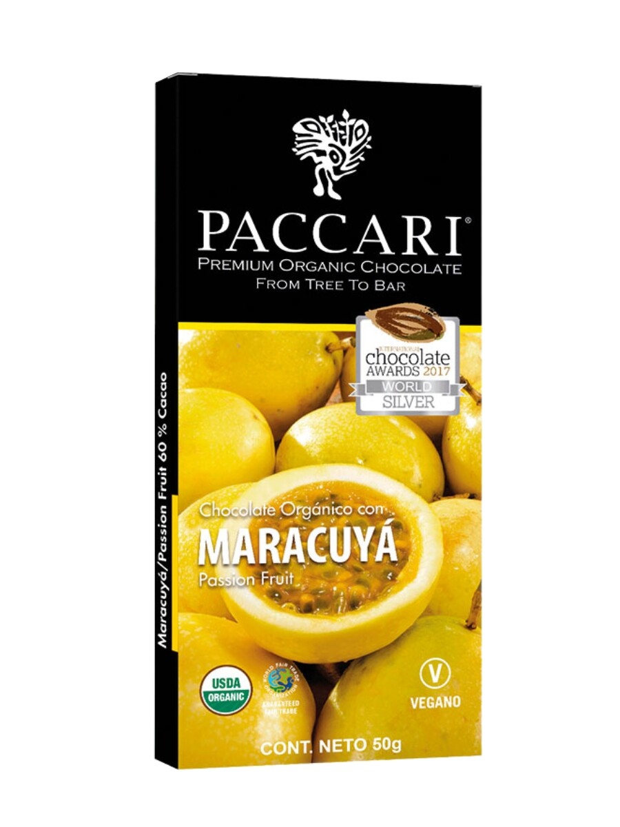 CHOCOLATE SABOR MARACUYÁ 50G 