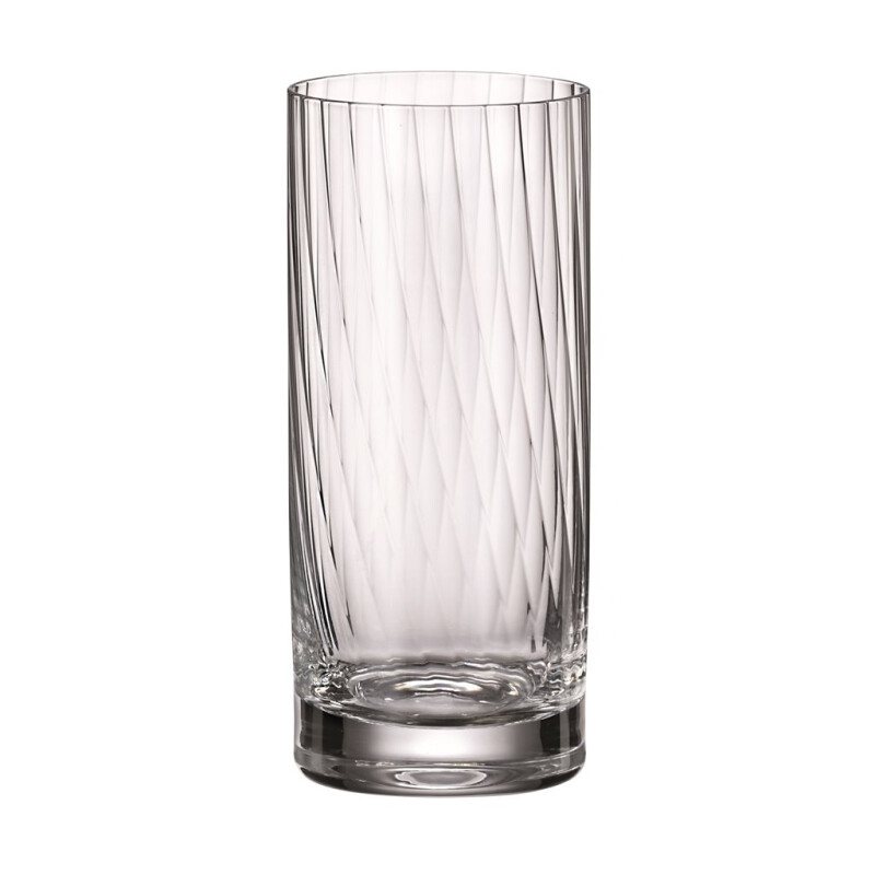 Vaso de Cristal de Bohemia 470ml Barware Waterfall - 6 Unidades Vaso de Cristal de Bohemia 470ml Barware Waterfall - 6 Unidades