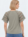 Remera Macare Verde Grisaceo