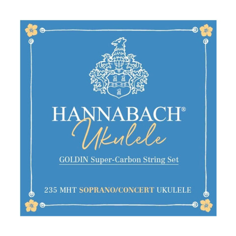 Encordado ukelele soprano/concierto Hannabach 235 Encordado ukelele soprano/concierto Hannabach 235