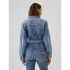 BELTED FEATHERWEIGHT JACKET MED WARREN MEDIUM WASH