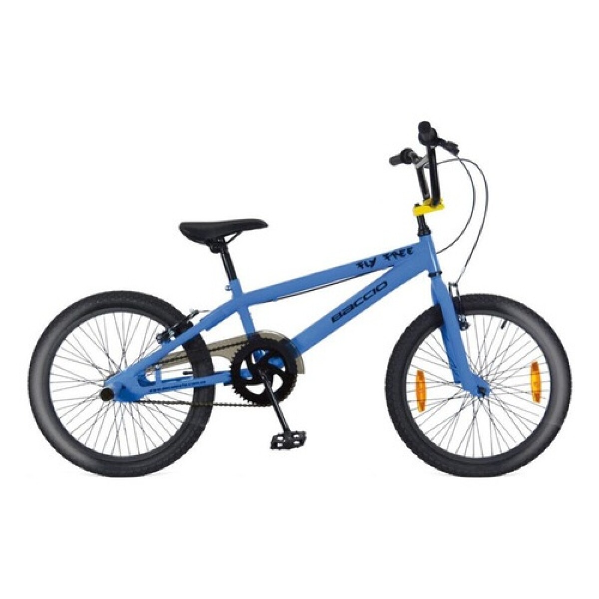 Bicicleta Baccio Fly Free BMX rodado 20 con picadores - TURQUESA 