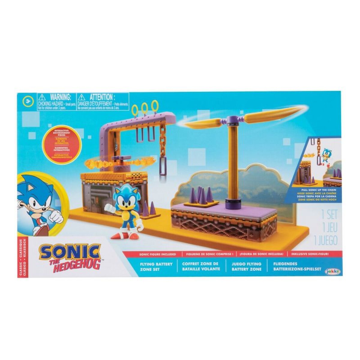 Set Sonic The Hedgehog Flying 414434 - 001 