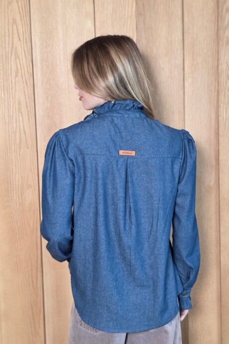 Camisa Amelie Denim Azul