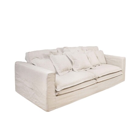 SOFÁ 3 CUERPOS TELA-PREMIUM NATURAL-BEIGE HOLANDA NATURAL