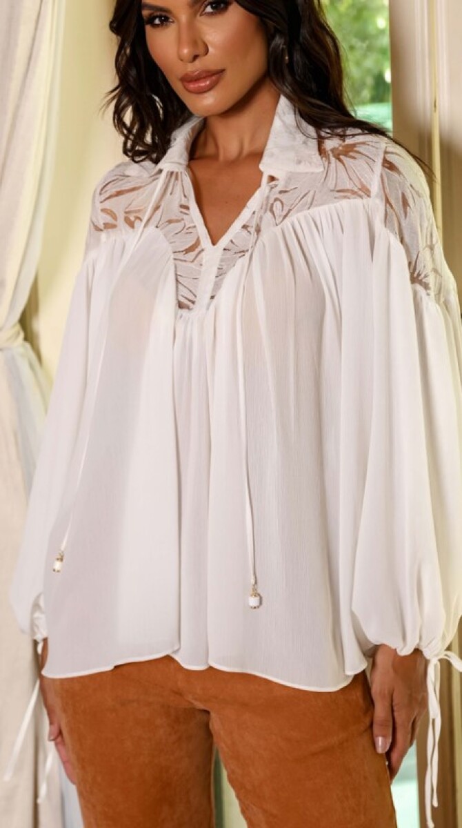 Blusa Lisa - Blanco 