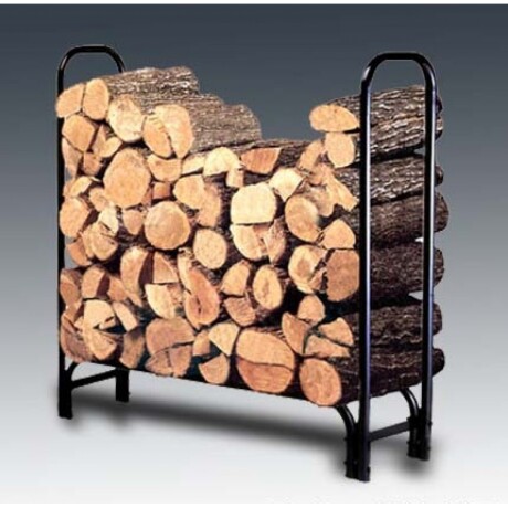 Rack para guardar Leña NEGRO