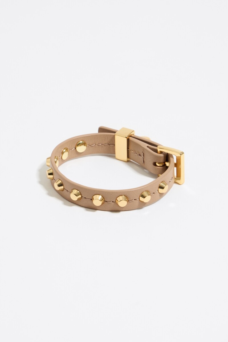 PULSERA PIEL TACHAS 