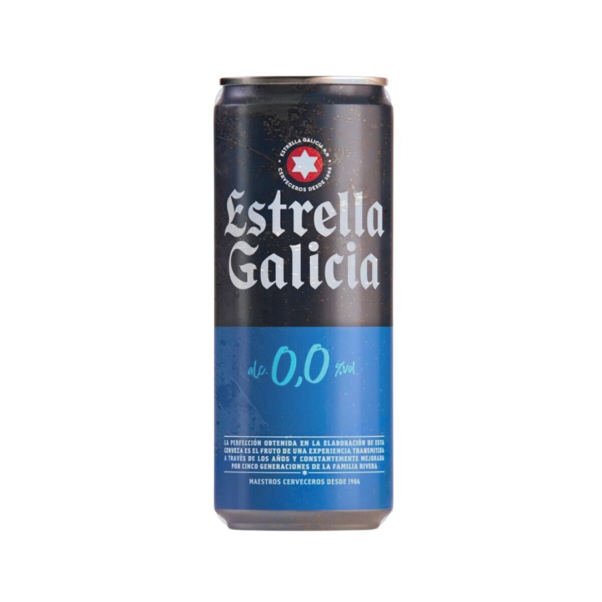 Cerveza Lata 0.0% Estrella Galicia - 330 ml 