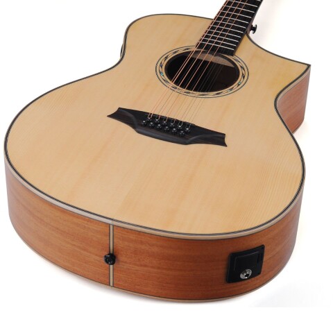 Guitarra electro acustica Bromo BAT4CE12 natural 12str c/funda Guitarra electro acustica Bromo BAT4CE12 natural 12str c/funda