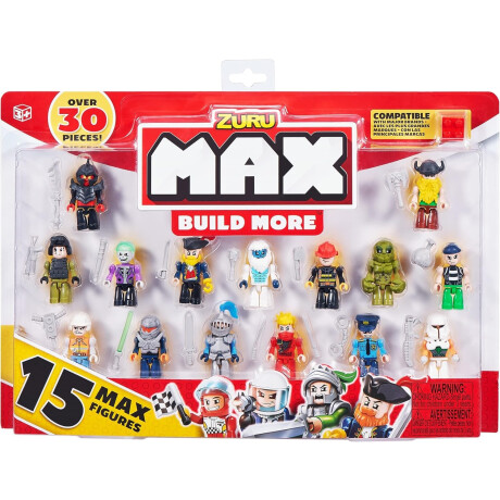 Zuru MAX Build More - Figuras pequeñas, 15 Figuras Zuru MAX Build More - Figuras pequeñas, 15 Figuras
